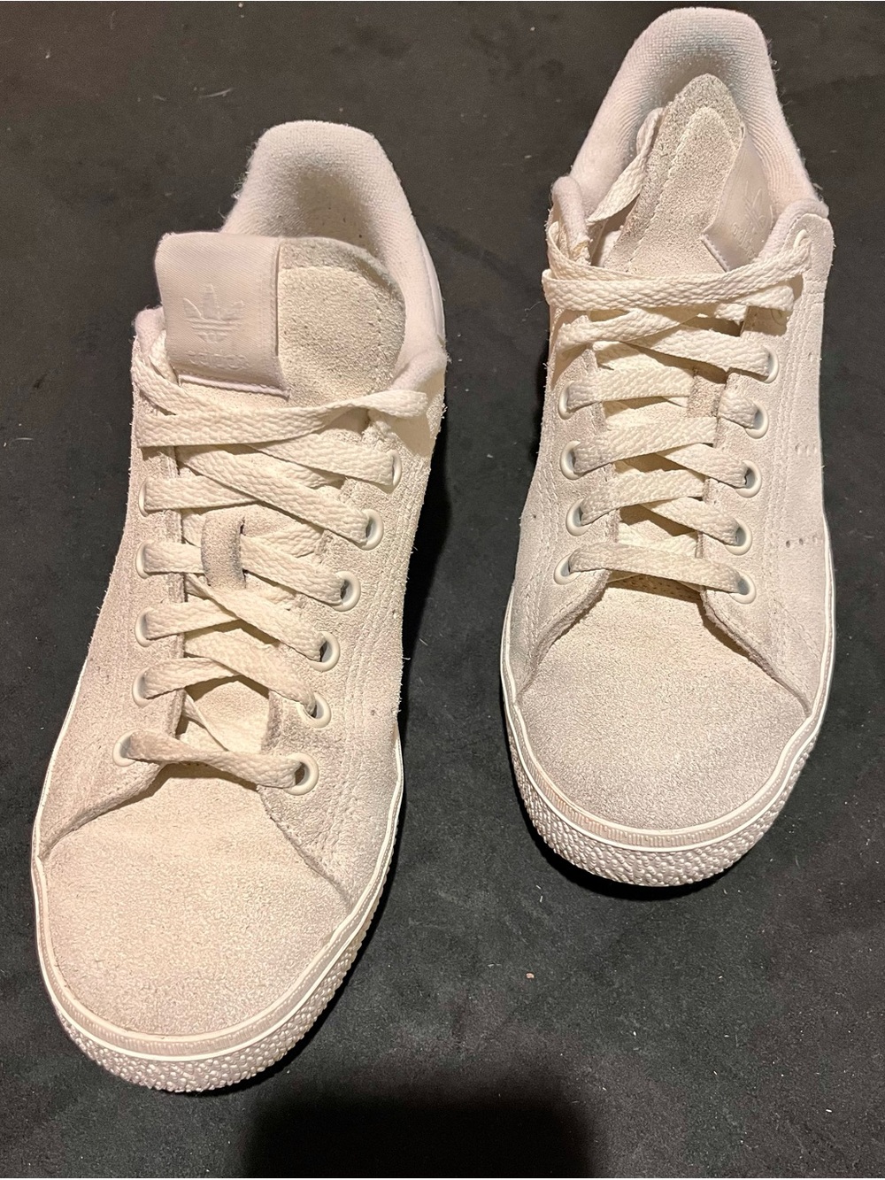 adidas Women’s Cream Suede Low-Top Sneakers